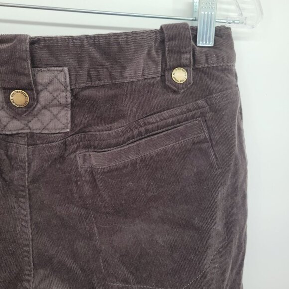 Bob Timberlake womens 8 brown corduroy pants with pockets cotton blend - Picture 8 of 9